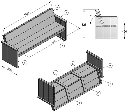 Bank basic | Steigerplank.com